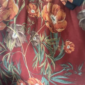 Autumn Botanical Print Scarf